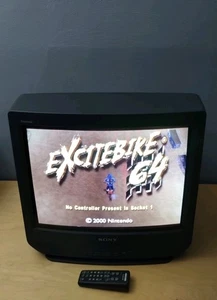 Sony Trinitron (KV-20M40) 20" CRT TV RETRO GAMING (ULTRA RARE) **MINT - Picture 1 of 11
