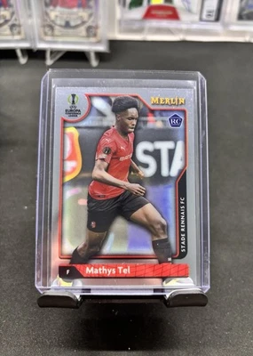 2021-22 Topps Merlin Collection Chrome UCL - Mathys Tel #22 (RC) - Image 1 of 2