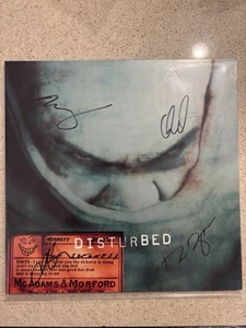 Disturbed - The Sickness 25th Anniv Vinyl LP AUTOGRAPHED SIGNED COVER - Picture 1 of 4