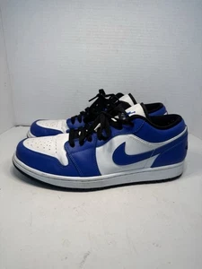 Nike Air Jordan 1 Low Game Royal 553558-124 Men's Size 11.5 - Picture 1 of 7