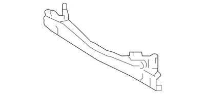 Nissan TITAN 2020-2024 genuino - barra de impacto E1010-9FVMA Foto 1 de 2