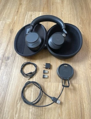 Jabra Evolve2 85 Wireless Headset, ANC, Bluetooth, USB-C, Schwarz - Bild 1 von 4