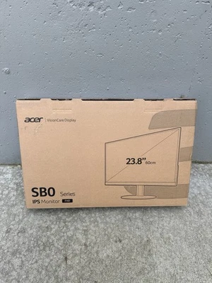 Acer SB242Y EBI 23.8" Full HD 1080P IPS Zero-Frame Gaming Monitor Freesync NEW - Image 1 of 4