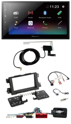 Pioneer DAB Lenkrad Bluetooth 2DIN USB Autoradio für Mazda 6 CX5 2013-2015 schwa - Bild 1 von 4