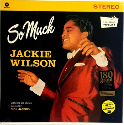 Jackie Wilson-So Much LP НОВАЯ 180 г Включает 2 бонус-трека плюс цифровая загрузка - Изображение 1 из 3