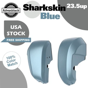 Carenados inferiores azules de piel de tiburón para Harley Touring Road Street Glide 23,5up - Imagen 1 de 7