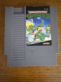 Teenage Mutant Ninja Turtles (Nintendo NES) Authentic And Tested