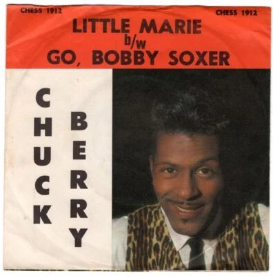 Chuck Berry - Little Marie / Go, Bobby Soxer 7" Promo 45 RPM Single w/ PS - Image 1 of 4