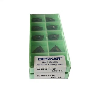 16IRM 14W LF6118 CNC rosca de herramienta inserto de carburo para acero inoxidable - Imagen 1 de 1