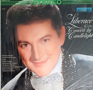 Liberace Concert by Candlelight Stereo HARMONY Record 33 rpm 1967 Rare Vinyl LP - Picture 1 of 7