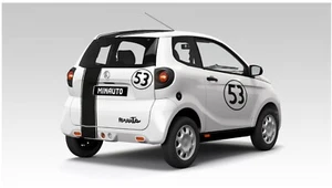 Kit Decorativo Compatibile Con Aixam Minauto V1 - Herbie 53 Choupette Cox Beetle - Foto 1 di 2