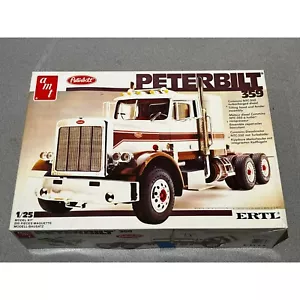1983 AMT Ertl Peterbilt 359 1/25 Semi Truck Plastic Model Kit 6657 NIOB - Picture 1 of 15