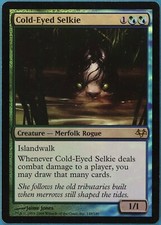 Cold-Eyed Selkie FOIL Eventide PLD Blue Green Rare CARD (240288) ABUGames