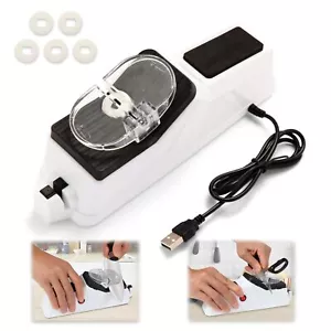 Electric Knife Sharpener,Professional Knife Sharpener Tool for Home,(USB) Dou... - Picture 1 of 6