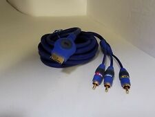 Monster Audio Video  A/V  AV Cable cord for Playstation 1,2,3  PS2 PS3 TESTED