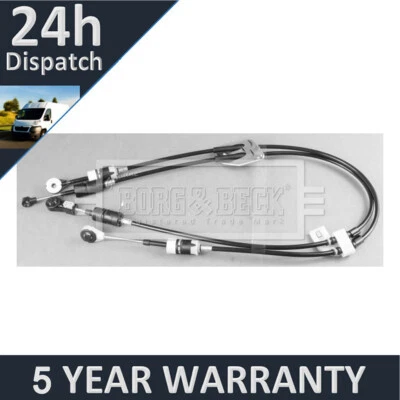 Fits Ford Fiesta 2010-2012 1.4 dCi 1.6 Purevue Gear Selector Cable AA6R7E395CC - Image 1 of 4