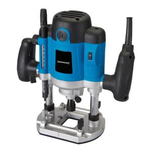 Fresadora superior 1500 W incl. pinzas de sujeción 1/2 pulgada, 1/4 pulgadas, 8 mm y 12 mm fresadora NUEVA - Imagen 1 de 11