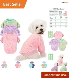 Warm & Soft Dog Sweaters 3 Pack for Small Dogs and Cats - Perfect for Christmas! - Picture 1 of 10