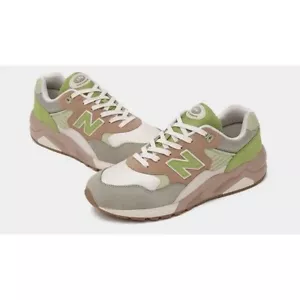 New Balance 580 Trainers Moss Green/Cream Size 9 RRP£225 - Picture 1 of 10