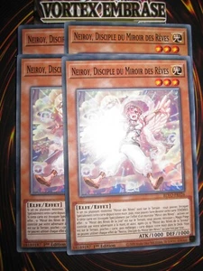 YU-GI-OH! NEIROY DISCIPLE DU MIROIR DES RÊVES PLAYSET (LOT DE 4) BLVO-FR026 ED1 - Picture 1 of 1