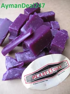 Castaldo Purple INJECTION WAX PLAST-O-WAX JEWELRY CASTING LOST WAX 1 pound - Picture 1 of 3
