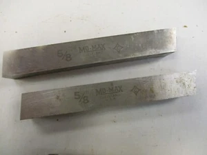 (2) Mo-max Cobalt 5/8'' x 5/8'' x 4-1/2'' HSS Steel Tool Bits NEW IN THE BOX! - Picture 1 of 3