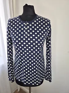 T-shirt Marimekko taglia M a pois manica lunga bottoni a pressione casual - Foto 1 di 9