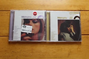 TAYLOR SWIFT "MIDNIGHTS" AUDIO CD LOT OF 2 [NEW] CASE DAMAGED LIMITED [154] - Picture 1 of 4