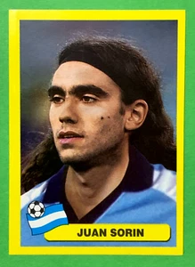 2002 Navarrete Korea Japan World Cup FIFA Face STICKER #364 JUAN SORIN ARGENTINA - Picture 1 of 2