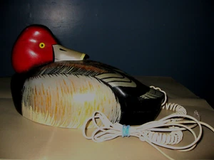 DUCKS UNLIMITED WOODEN MALLARD HAND PAINTED DECOY TELEPHONE 1980'S - Picture 1 of 7