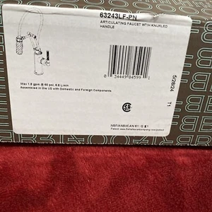 Brizo 63243LF-PN Artesso Pull-Down Kitchen Faucet POLISHED NICKEL - Picture 1 of 3