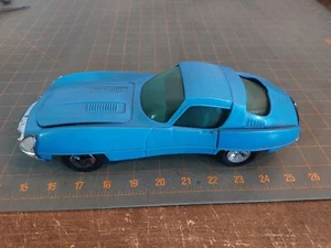 1960's Jaguar 11" Plastic Battery Operated Toy Car For Parts - Picture 1 of 8