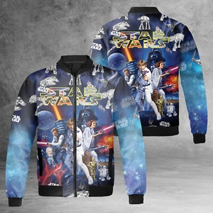 Star War Super Soft Rayon Darth Vader Galaxy's Edge Jacket - Picture 1 of 6