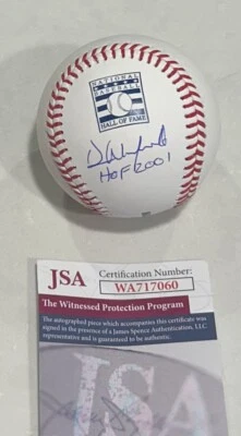 Dave Winfield Yankees/ Padres “HOF 2001” Signed MLB HOF Baseball! JSA # WA717060 - Image 1 of 2