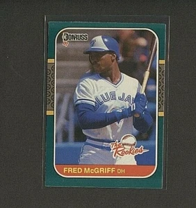 1987 Donruss Rookies Fred McGriff Toronto Blue Jays #31 ⭐️💥🎯 come nuovo - Foto 1 di 2