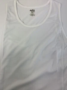 Eastbay HERREN SOLIDES SPORTLICHES LAUF-SINGLET WEISS GRÖSSE LARGE POLYESTER 8139202 - Bild 1 von 8