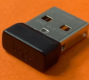 🟧OEM Logitech C-U0010 Non-Unifying USB Receiver Keyboard Mouse Dongle C-11077 - Afbeelding 1 van 3