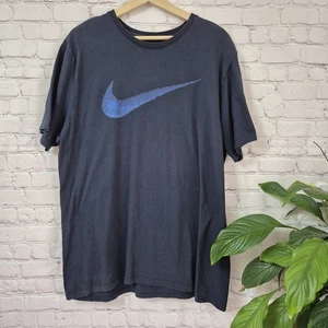 Navy Blue Nike T Shirt Size XLarge , Athletic Cut Sport Casual Top - Picture 1 of 6