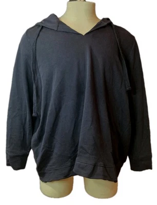 Sudadera con capucha Avenue talla grande 30/32 100 % algodón azul marino para mujer Ave Leisure  Foto 1 de 4