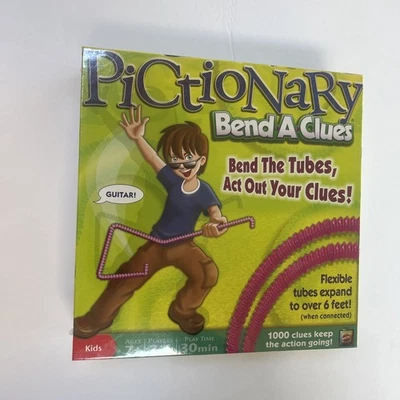 Mattel Pictionary Bend-A-Clues Game - Family Fun - Image 1 of 2