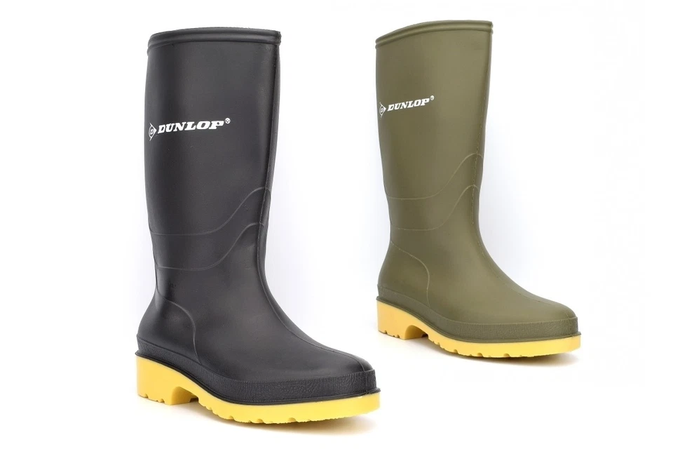 Dunlop Boys/Girls Wellies Waterproof Walking Boots Wellington Boots Wellingtons - Image 1 of 1