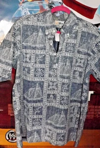 REYN SPOONER HAWAIIAN SHIRT - LARGE - Picture 1 of 3