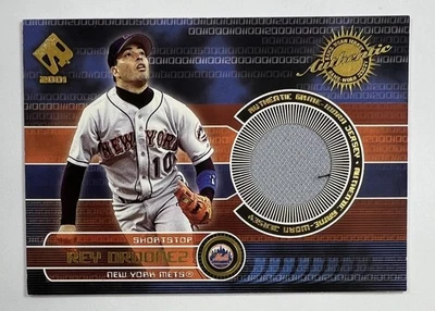 2000 Pacific Trading Rey Ordonez Authentic Game Worn Jersey Relic AR135-01 - Image 1 of 2