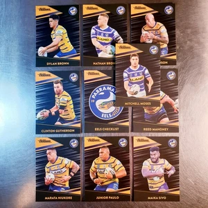 2020 NRL Traders Pearl Special Parramatta Eels Team Set (10 Cards) - Picture 1 of 3