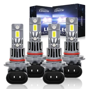 For GMC Yukon Denali Sport Utility 4-Door 2003-2006 LED Headlight High Low Bulbs - Picture 1 of 19