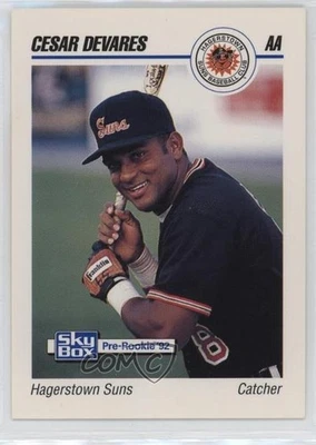 1992 SkyBox Pre-Rookie AA Packs Cesar Devarez Cesar Devares #106 - Image 1 of 2