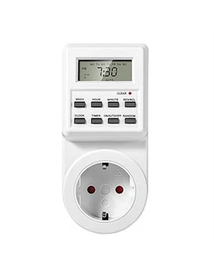 Vinabo Temporizador Enchufe Digital Programable, Toma programable de Ciclo Alter - Imagen 1 de 3