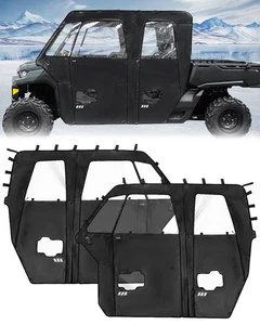 Soft UTV Cab Enclosure for Can Am Defender Max HD 7/8/9/10 DSP XT XMR 2017-2025 - Picture 1 of 11