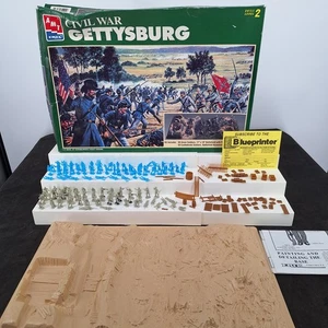 Kits de modelos AMT-ERTL 1/72 Guerra Civil Gettysburg (1/72) 99% Com (faltan 2 figuras) - Imagen 1 de 18