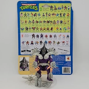 Super Shredder Complete W/ Cardback - 1991 TMNT Teenage Mutant Ninja Turtles - Picture 1 of 7